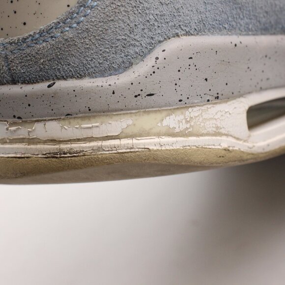 Nike Air Jordan 4 Retro GS  Youth 7 Women's 8.5 University Blue  Shoe 408452-400 - Picture 11 of 12